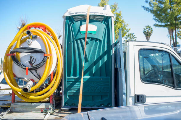 Best Portable restroom trailer rental  in Leslie, MI